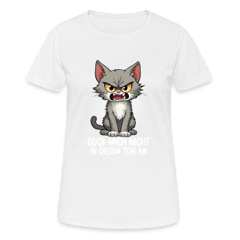 Don't look at me in this tone - Women's Breathable T-Shirt - white - Front - AI Model Female 172 dark (172cm)