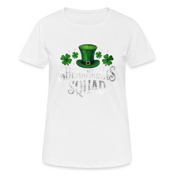 Escouade des manigances - T-shirt respirant Femme - blanc - Devant - AI Model Female 172 dark (172cm)
