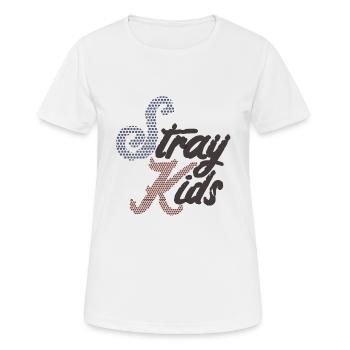 Enfants errants - T-shirt respirant Femme - blanc - Devant - AI Model Female 172 dark (172cm)