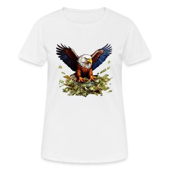 Aigle, Argent - T-shirt respirant Femme - blanc - Devant - AI Model Female 172 dark (172cm)