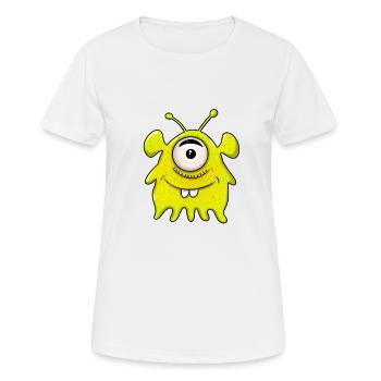 Monsters from outer space - Women's Breathable T-Shirt - white - Front - AI Model Female 172 dark (172cm)