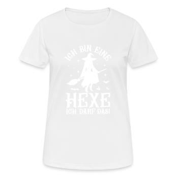 I'm a witch, I'm allowed to do that - Women's Breathable T-Shirt - white - Front - AI Model Female 172 dark (172cm)