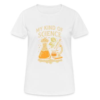 Meine Art von Wissenschaft - Frauen T-Shirt atmungsaktiv - Weiß - Vorne - AI Model Female 172 dark (172cm)