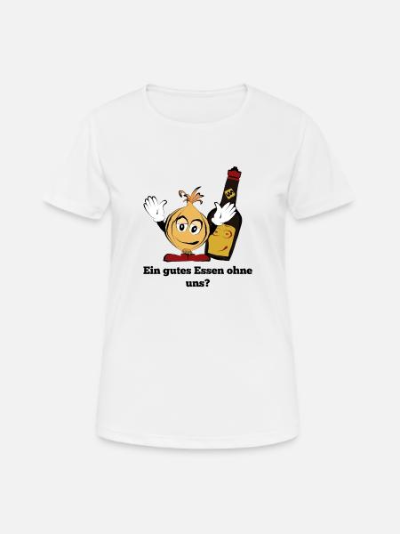 Bonne nourriture - T-shirt respirant Femme - blanc