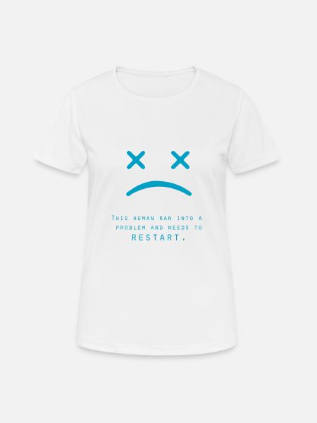 computer - Women's Breathable T-Shirt - white