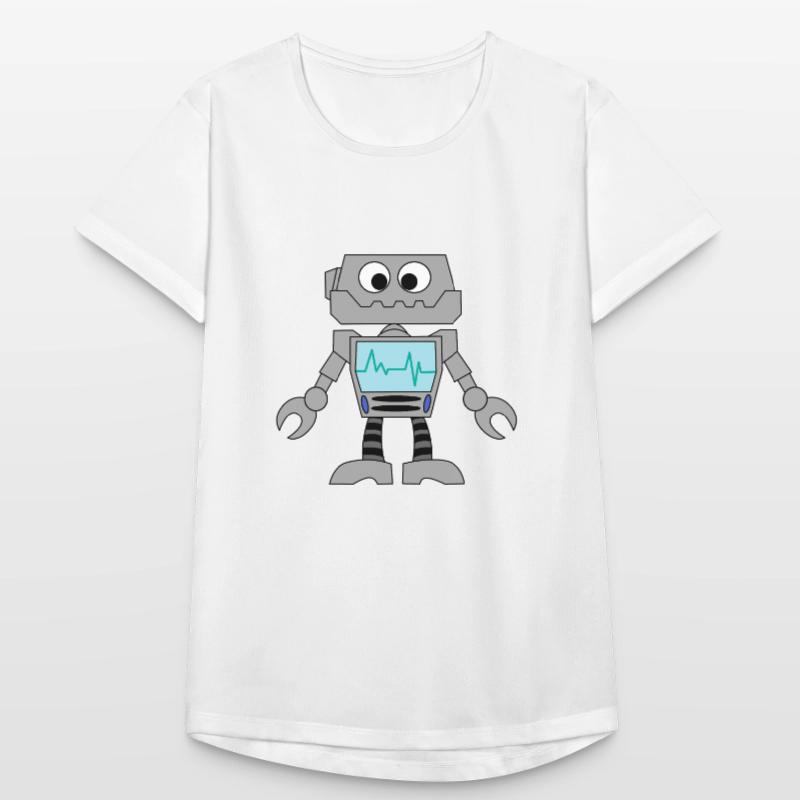 Robot Technology Computer Electronics Gift Idea Women's Breathable T-Shirt