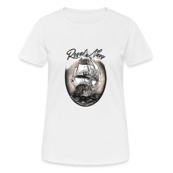 Marine Royale - T-shirt respirant Femme - blanc - Devant - AI Model Female 172 dark (172cm)