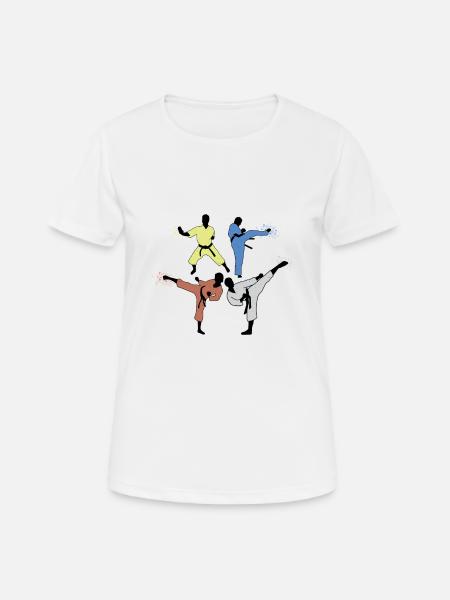 Mixed martial arts karate martial arts judo gift - Women's Breathable T-Shirt - white