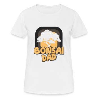 Bonsai Natur Japan Papa Buddhismus Geschenk - Frauen T-Shirt atmungsaktiv - Weiß - Vorne - AI Model Female 172 dark (172cm)