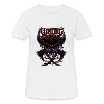don de sang viking - T-shirt respirant Femme - blanc - Devant - AI Model Female 172 dark (172cm)