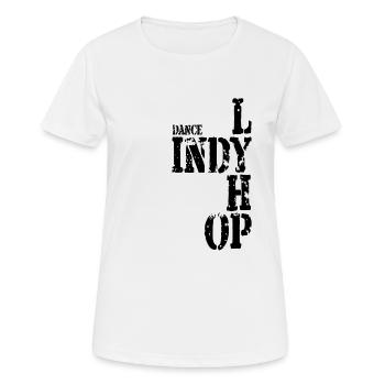 Dance Lindy Hop - Swing Dance Retro Shirts - Women's Breathable T-Shirt - white - Front - AI Model Female 172 dark (172cm)