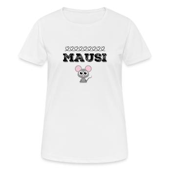 Mausi mouse mouse - Women's Breathable T-Shirt - white - Front - AI Model Female 172 dark (172cm)