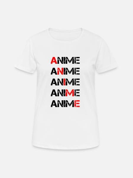 Anime - Women's Breathable T-Shirt - white