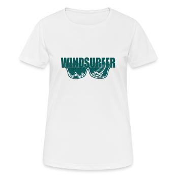 Windsurfing - T-shirt respirant Femme - blanc - Devant - AI Model Female 172 dark (172cm)