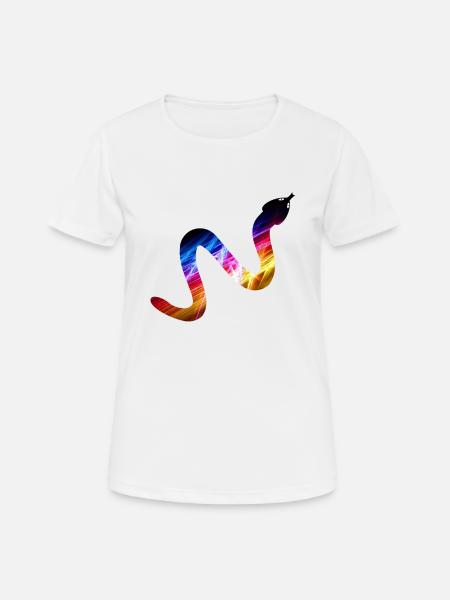 Snake - snake - Women's Breathable T-Shirt - white