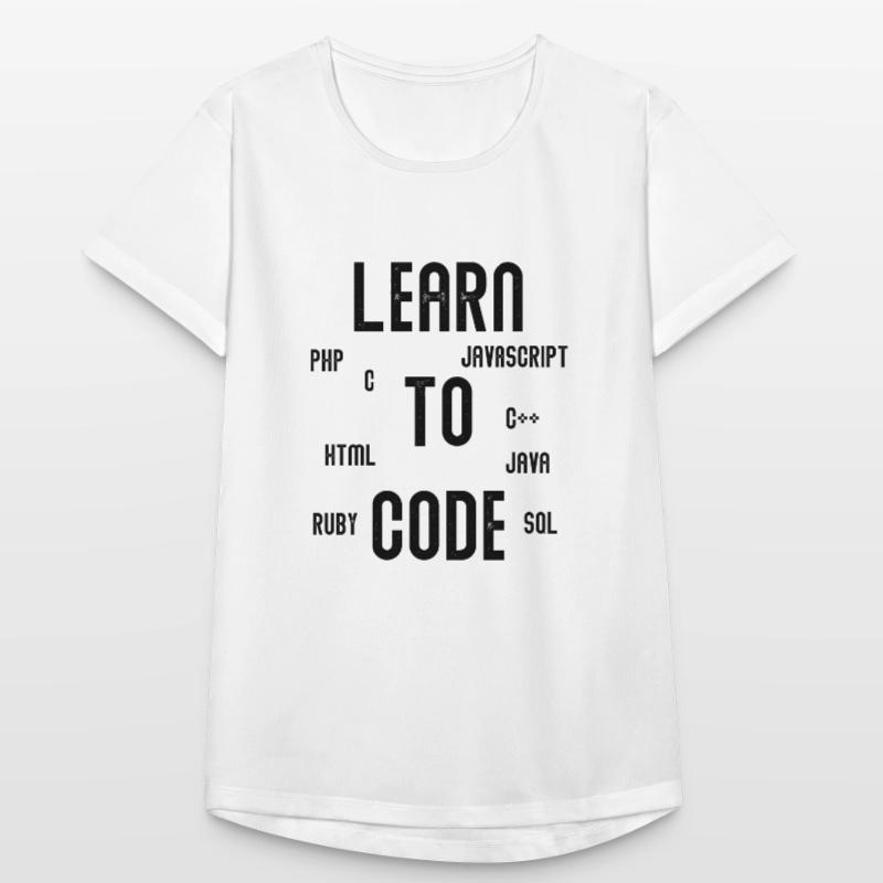 Apprendre à coder la programmation Computer Gift Scientist T-shirt respirant Femme