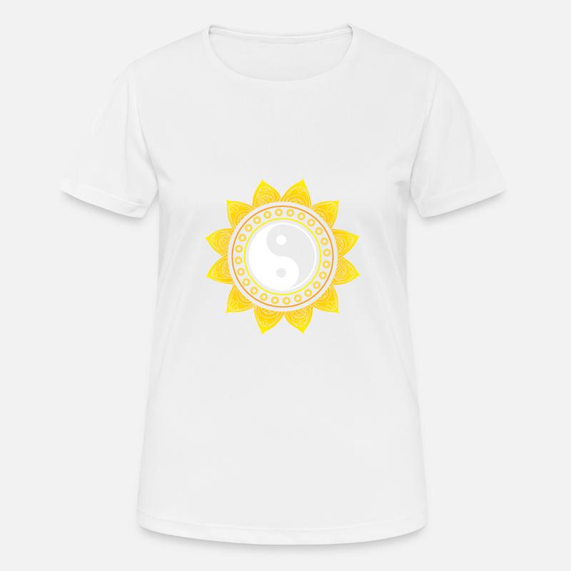Yin yang - Women's Breathable T-Shirt - white