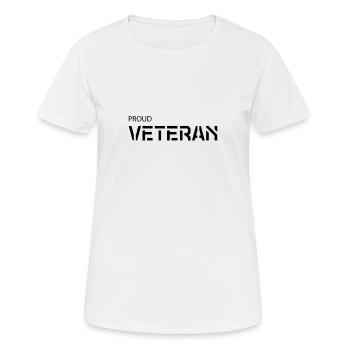 Veterans Day - T-shirt respirant Femme - blanc - Devant - AI Model Female 172 dark (172cm)