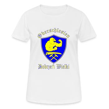 Haute Silésie - T-shirt respirant Femme - blanc - Devant - AI Model Female 172 dark (172cm)