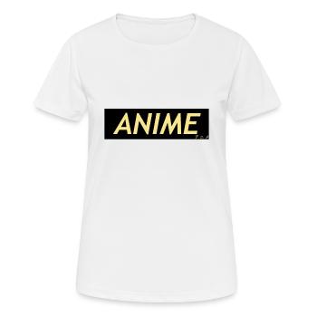 Anime - Women's Breathable T-Shirt - white - Front - AI Model Female 172 dark (172cm)