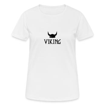 Germane Viking Vikings Wikinger Kelte - Frauen T-Shirt atmungsaktiv - Weiß - Vorne - AI Model Female 172 dark (172cm)