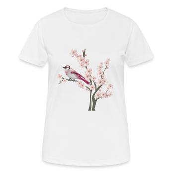 spring - Women's Breathable T-Shirt - white - Front - AI Model Female 172 dark (172cm)