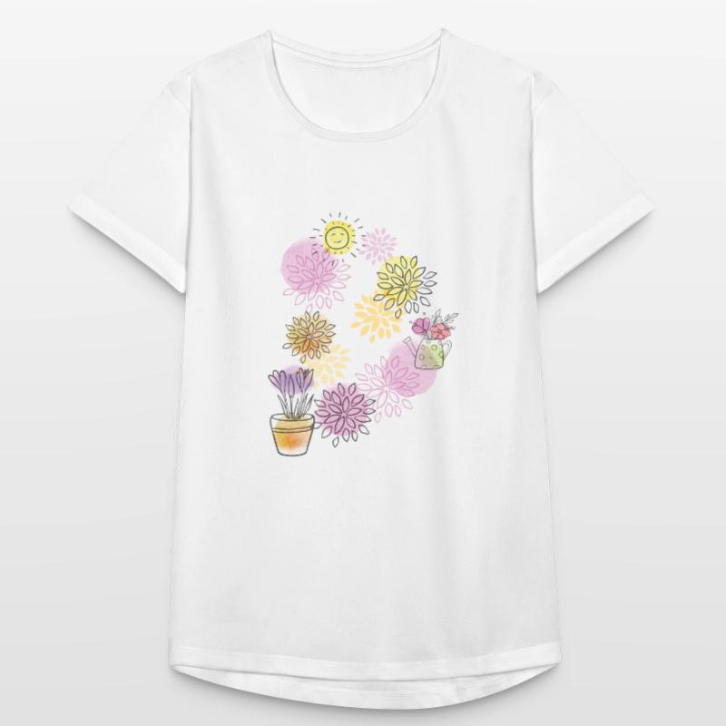 spring pattern Women's Breathable T-Shirt