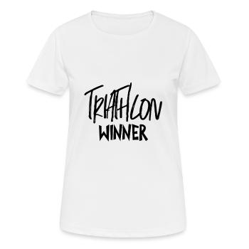 Triathlon Triathlon Triathlon Triathlon - T-shirt respirant Femme - blanc - Devant - AI Model Female 172 dark (172cm)