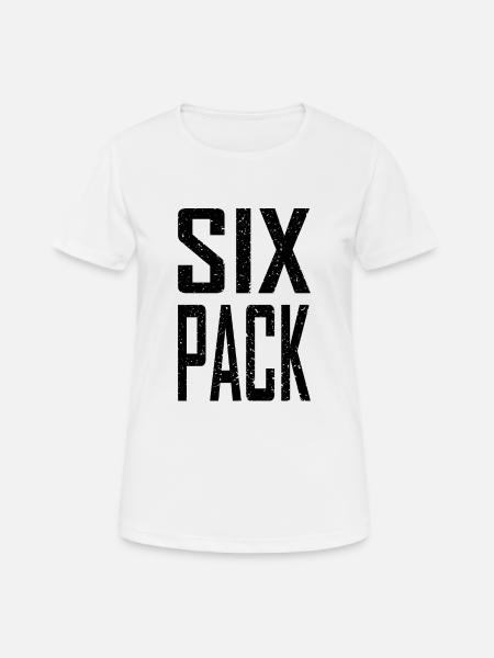Sixpack - Women's Breathable T-Shirt - white