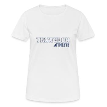 Triathlon Triathlon Triathlon Triathlon - T-shirt respirant Femme - blanc - Devant - AI Model Female 172 dark (172cm)