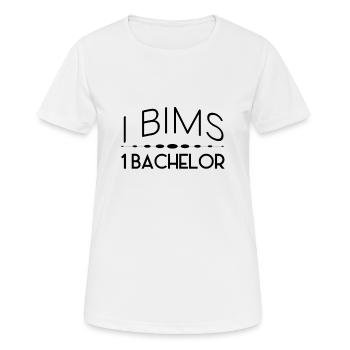 Abschluss Motto | graduation - design - Frauen T-Shirt atmungsaktiv - Weiß - Vorne - AI Model Female 172 dark (172cm)
