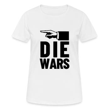 The wars - shirt for innocents - Women's Breathable T-Shirt - white - Front - AI Model Female 172 dark (172cm)
