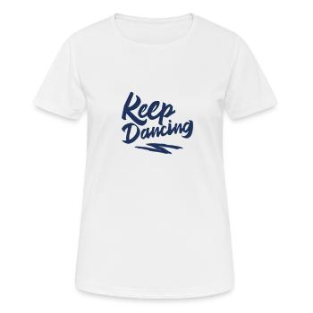 Dancer - Women's Breathable T-Shirt - white - Front - AI Model Female 172 dark (172cm)