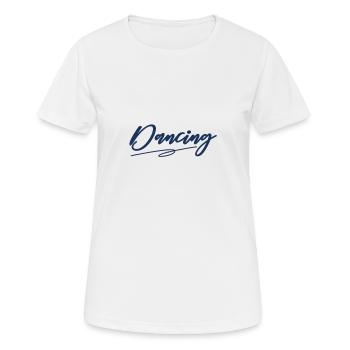 Dancer - Women's Breathable T-Shirt - white - Front - AI Model Female 172 dark (172cm)