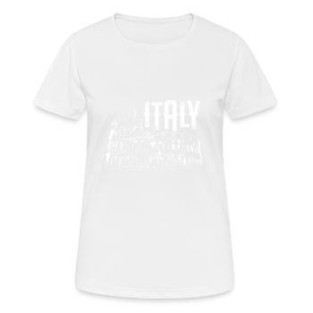 Italy Coloseum Colosseum Colosseum Rome - Women's Breathable T-Shirt - white - Front - AI Model Female 172 dark (172cm)