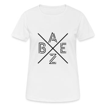 Baze Tracht Bayrisch - Frauen T-Shirt atmungsaktiv - Weiß - Vorne - AI Model Female 172 dark (172cm)