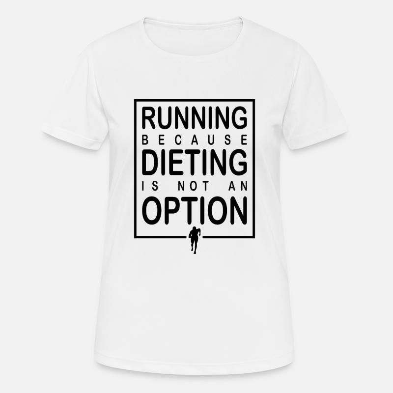 Running - Women's Breathable T-Shirt - white