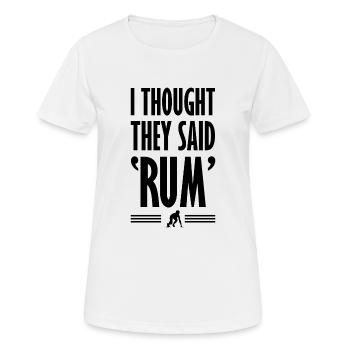 course - T-shirt respirant Femme - blanc - Devant - AI Model Female 172 dark (172cm)