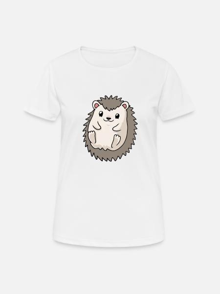 Petit hérisson bébé hérisson - T-shirt respirant Femme - blanc
