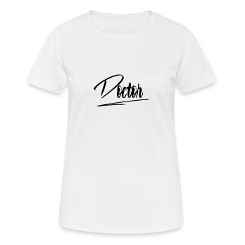 Arzt - Frauen T-Shirt atmungsaktiv - Weiß - Vorne - AI Model Female 172 dark (172cm)