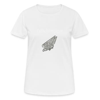 Paratrooper Gift / Gift Idea - Women's Breathable T-Shirt - white - Front - AI Model Female 172 dark (172cm)