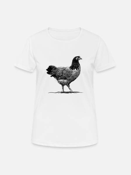 Chicken Vorwerk Chicken Chicken Coop Chicken - Women's Breathable T-Shirt - white