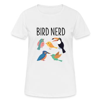 Nerd Schnabel Exotisch Vogel Tier Geschenk - Frauen T-Shirt atmungsaktiv - Weiß - Vorne - AI Model Female 172 dark (172cm)