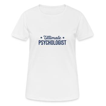 Psychologie Psychologie Psychologie Psychologie - Frauen T-Shirt atmungsaktiv - Weiß - Vorne - AI Model Female 172 dark (172cm)