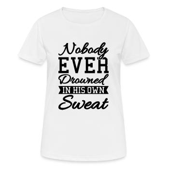 Success motivaton - Women's Breathable T-Shirt - white - Front - AI Model Female 172 dark (172cm)