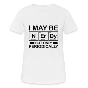 Chemistry School Uni - Women's Breathable T-Shirt - white - Front - AI Model Female 172 dark (172cm)