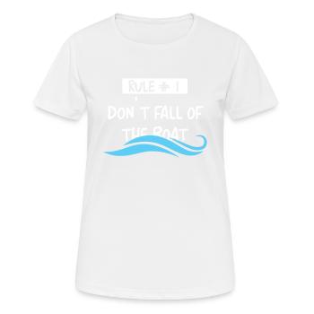 Croisière - Croisière - Croisière - Règle - T-shirt respirant Femme - blanc - Devant - AI Model Female 172 dark (172cm)
