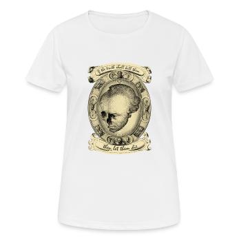 Let Them Die - T-shirt respirant Femme - blanc - Devant - AI Model Female 172 dark (172cm)
