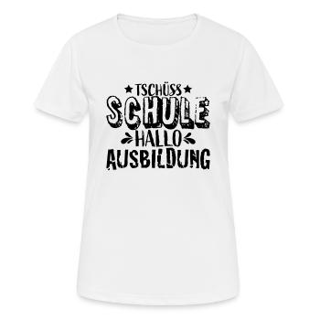 Trainee training - Women's Breathable T-Shirt - white - Front - AI Model Female 172 dark (172cm)