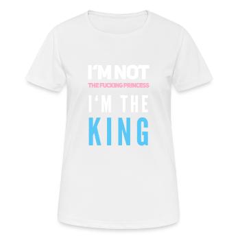 Transgender Transsexuell Transpride Geschenk - T-shirt respirant Femme - blanc - Devant - AI Model Female 172 dark (172cm)